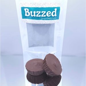 peanut butter cups 2 pack (75mg/cup) distilliate infused